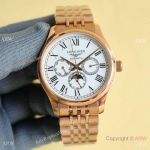 Best Clone Longines Master Grand Complications 40 mm All Rose Gold